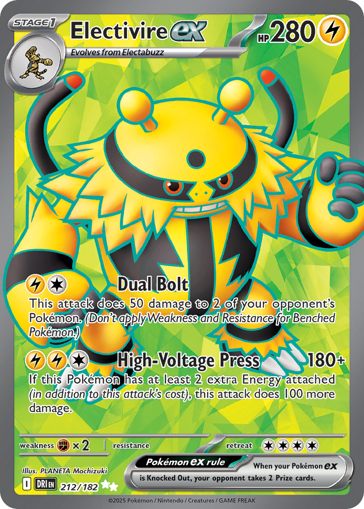 Electivire ex - 212/182