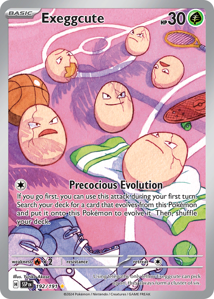 Exeggcute - 192/191 - Nick's Binder