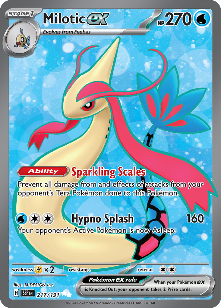 Milotic ex - 217/191 - Nick's Binder